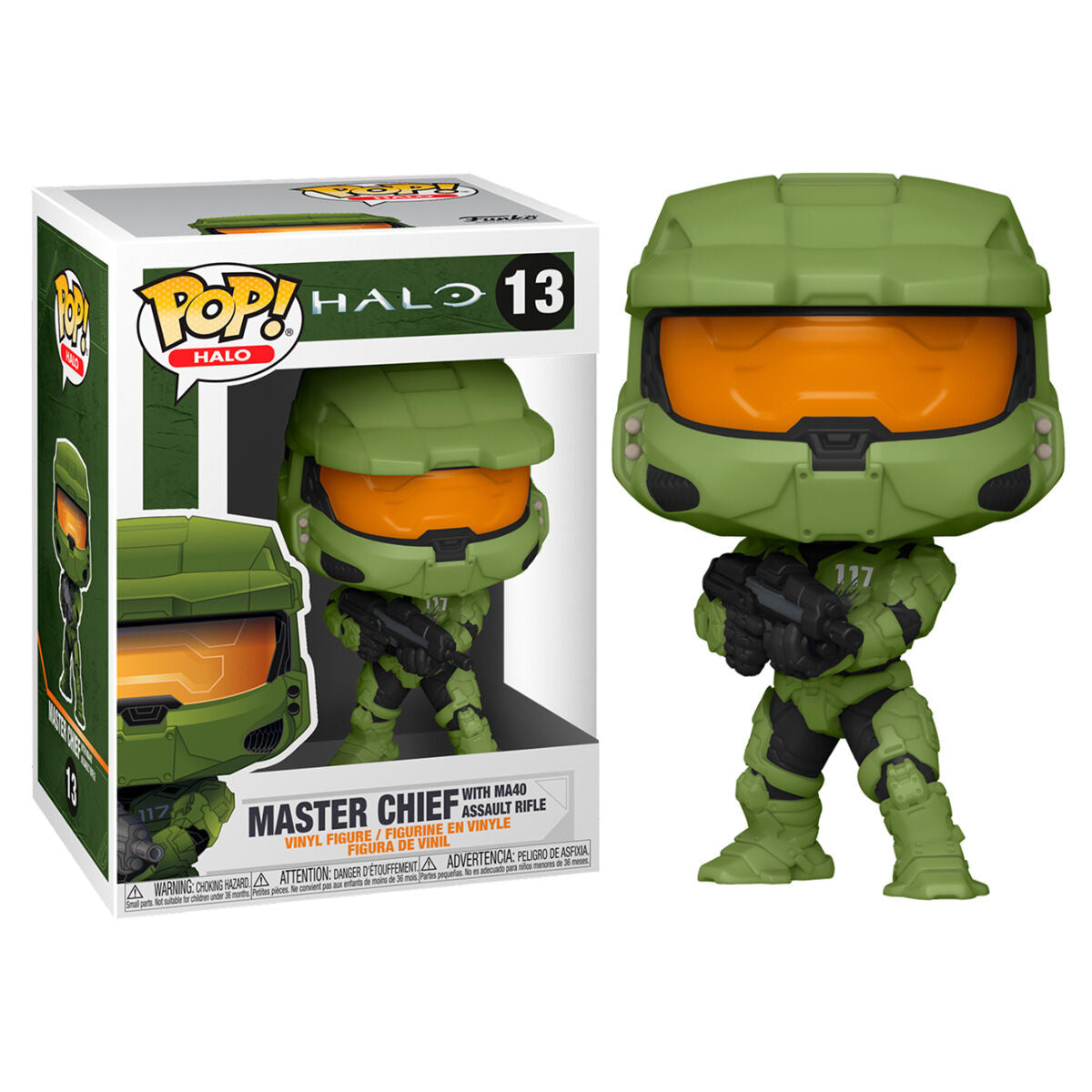 Figura POP Halo Infinite Master Chief - Espadas y Más