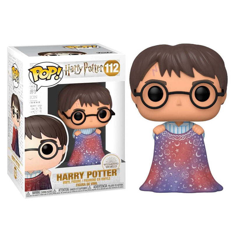 Figura POP Harry Potter Harry with Invisibility Cloak - Espadas y Más