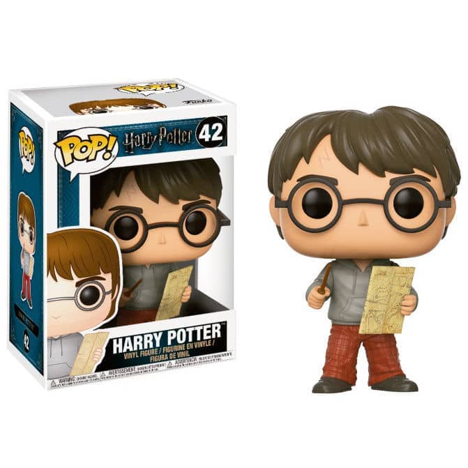 Figura POP Harry Potter Harry with Marauders Map - Espadas y Más