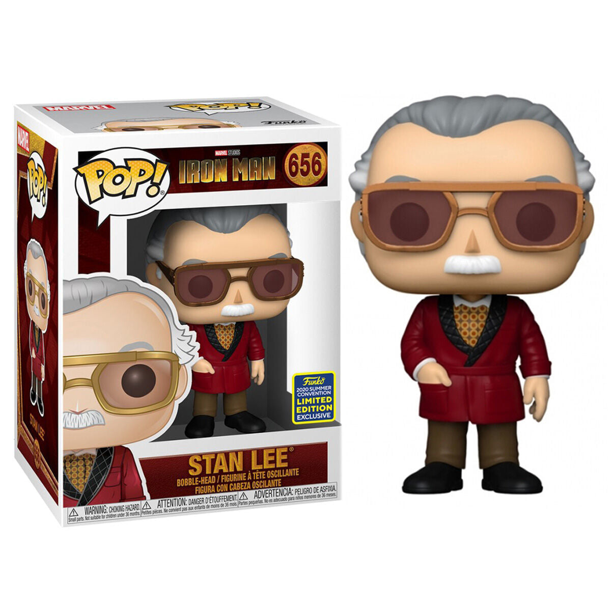 Figura POP Iron Man Stan Lee Exclusive - Espadas y Más