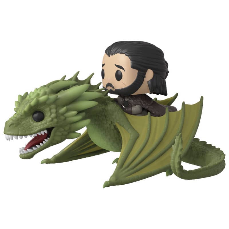 Figura POP Juego de Tronos Jon Snow Rhaegal - Espadas y Más