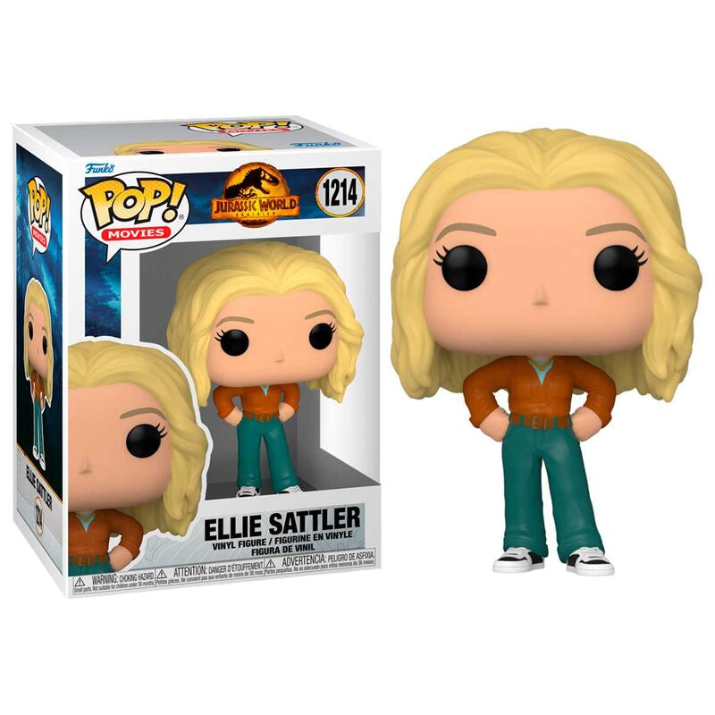 Figura POP Jurassic World 3 Ellie Sattler - Espadas y Más