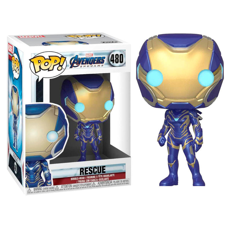 Figura POP Marvel Avengers Endgame Rescue - Espadas y Más