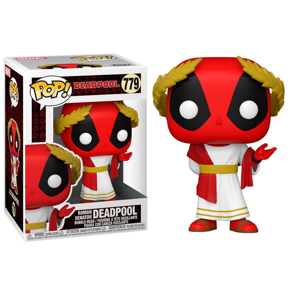 Figura POP Marvel Deadpool 30th Roman Senator Deadpool - Espadas y Más