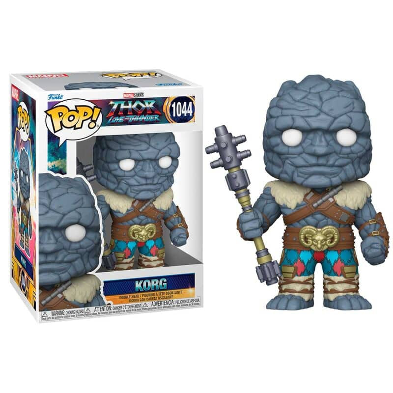 Figura POP Marvel Thor Love and Thunder Korg - Espadas y Más