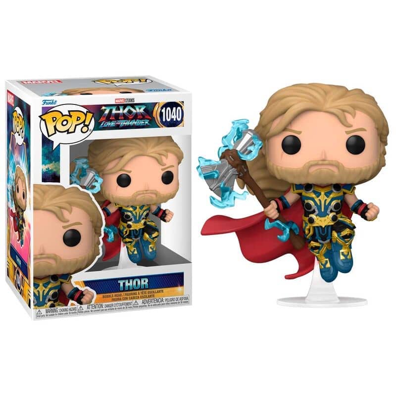Figura POP Marvel Thor Love and Thunder Thor - Espadas y Más