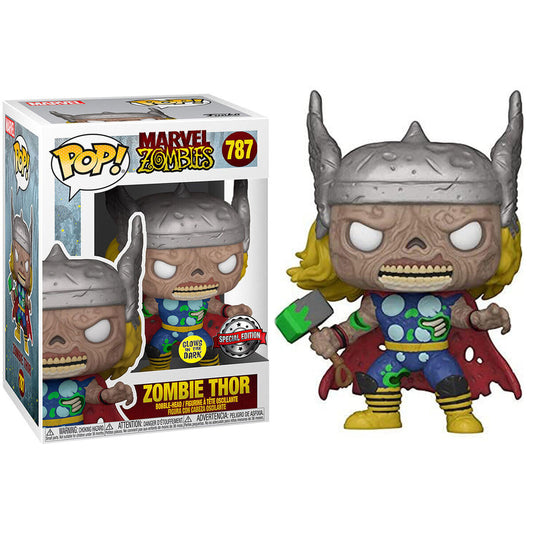 Figura POP Marvel Zombies Thor - Espadas y Más