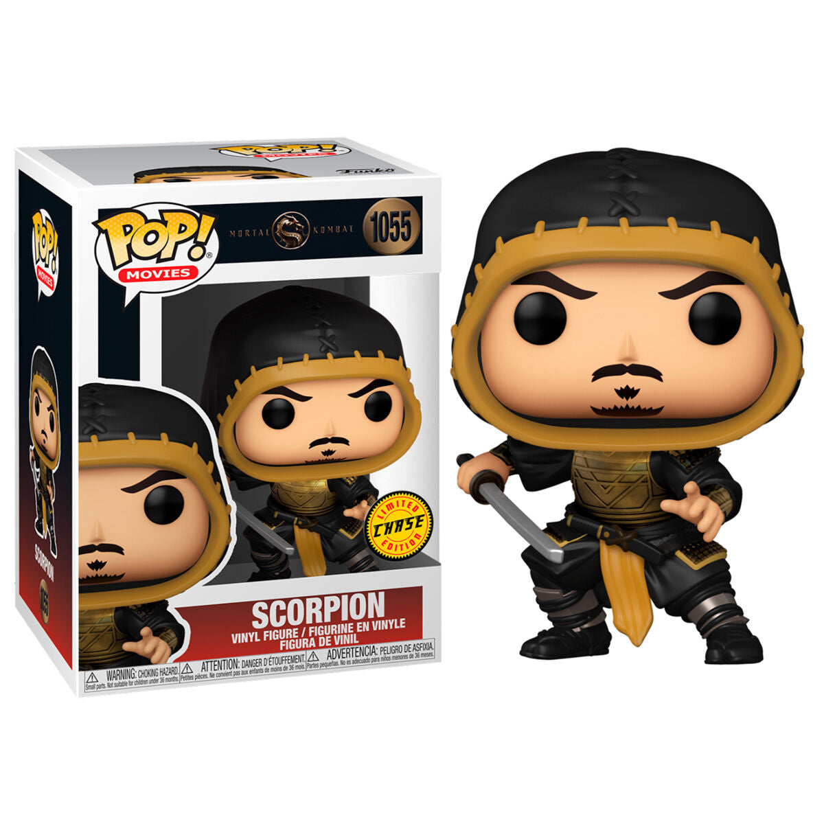 Figura POP Mortal Kombat Scorpion - Espadas y Más