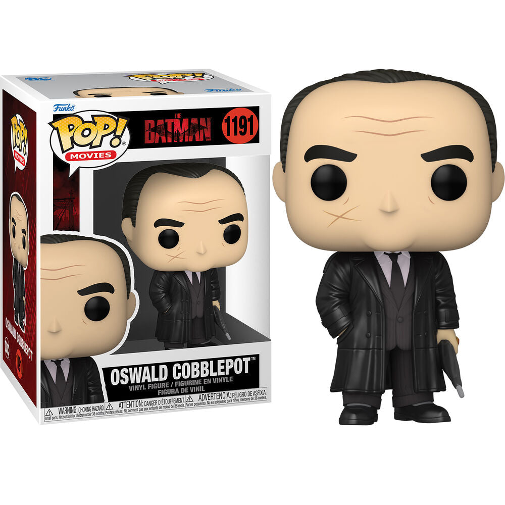 Figura POP Movies DC Comics The Batman Oswald Cobblepot - Espadas y Más