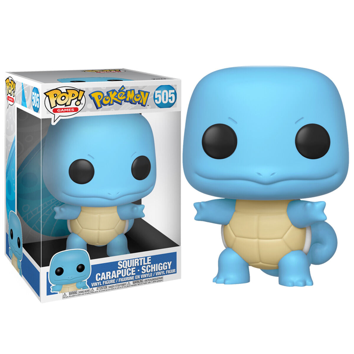 Figura POP Pokemon Squirtle 25cm - Espadas y Más