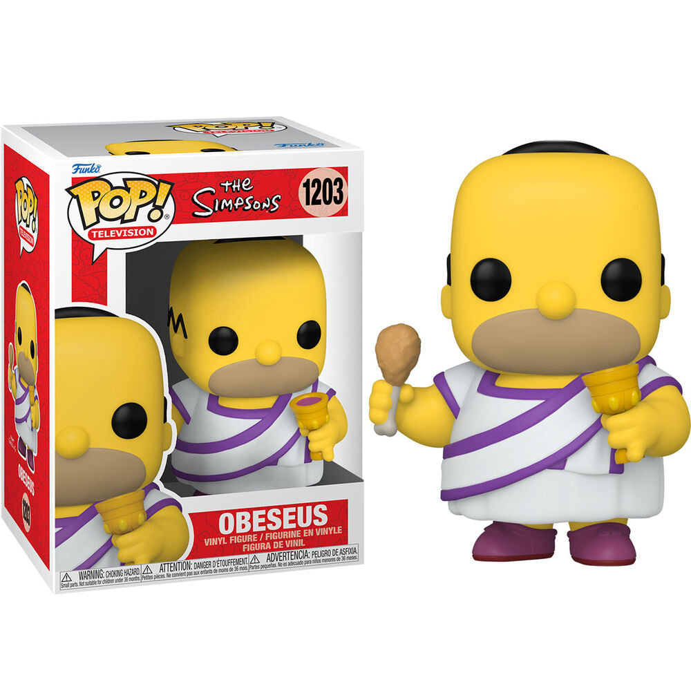 Figura POP Simpsons Obeseus Homer - Espadas y Más