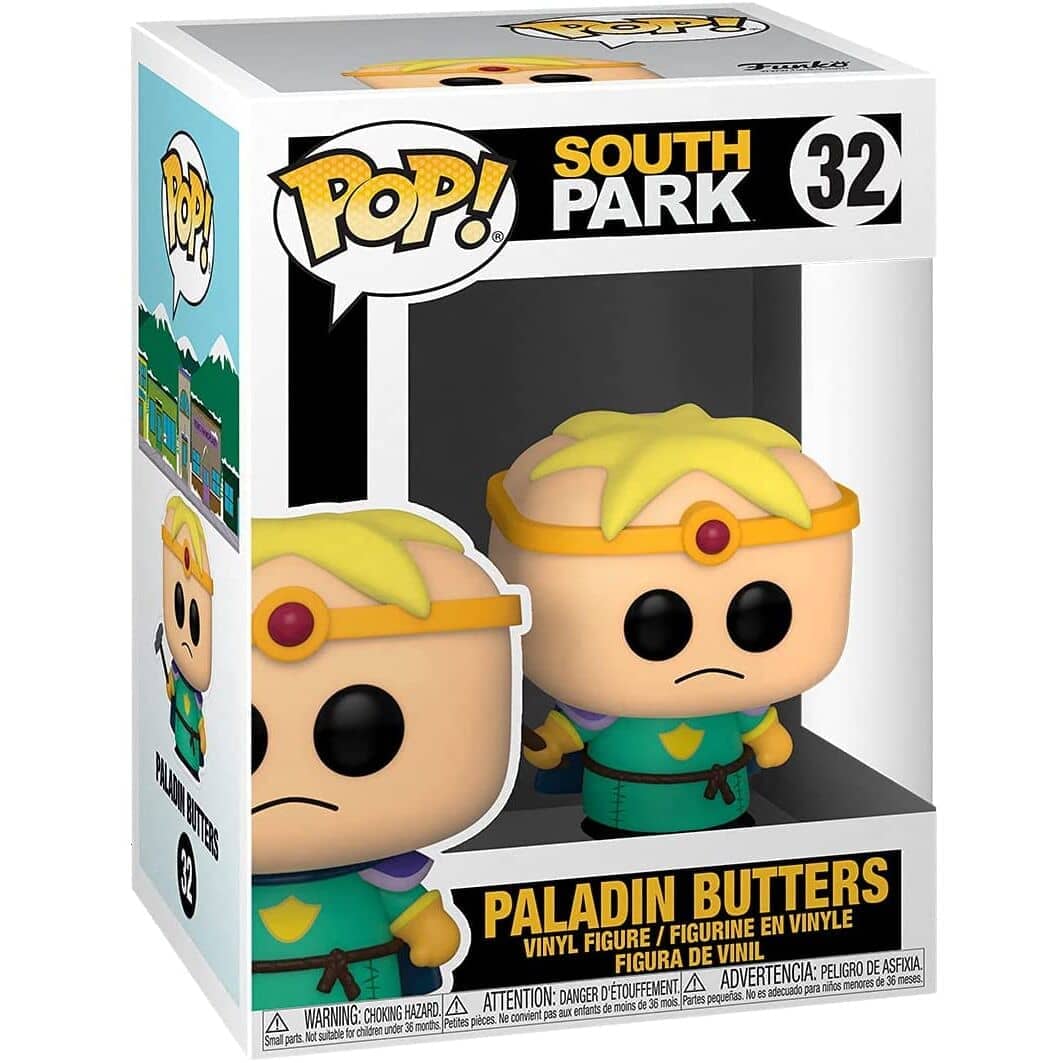 Figura POP South Park Stick Of Truth Paladin Butters - Espadas y Más