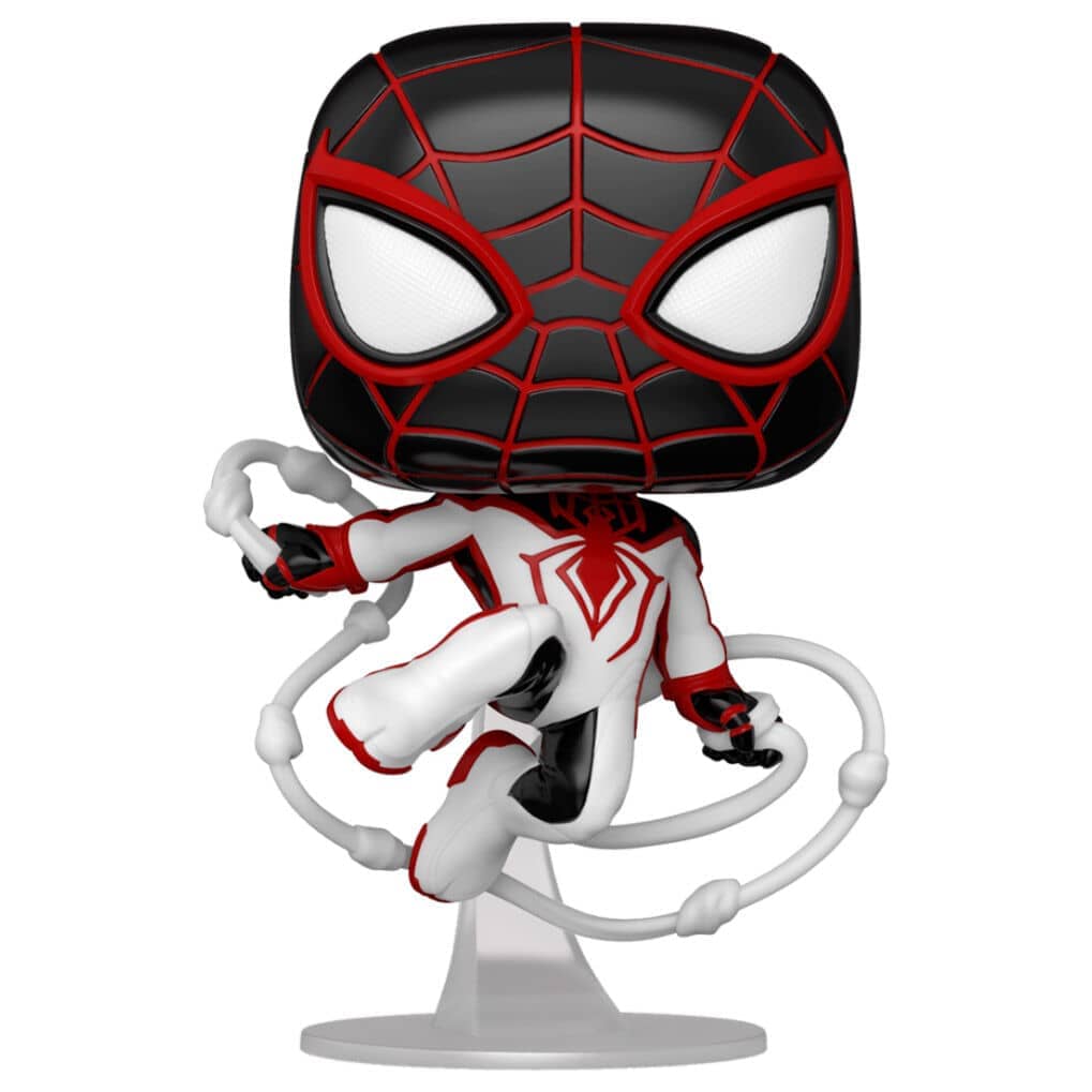 Figura POP Spiderman Miles Morales Track Suit - Espadas y Más