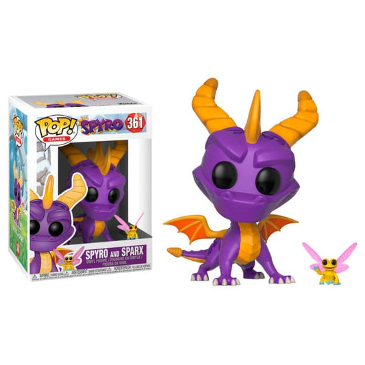 Figura POP Spyro the Dragon Spyro & Sparx - Espadas y Más