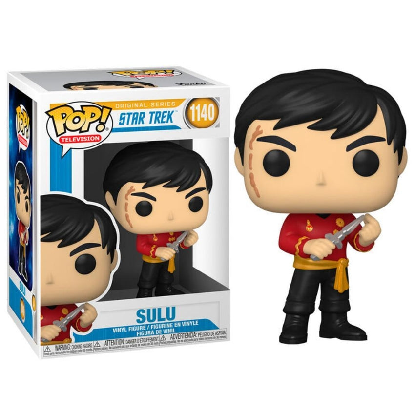 Figura POP Star Trek Sulu Mirror Mirror Outfit - Espadas y Más