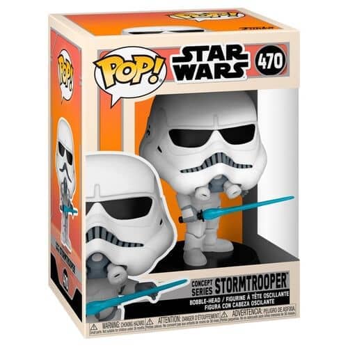 Figura POP Star Wars Concept Series Stormtrooper - Espadas y Más