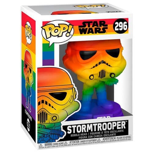 Figura POP Star Wars Pride Stormtrooper Rainbow - Espadas y Más