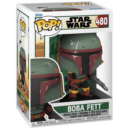 Figura POP Star Wars The Book of Boba Boba Fett - Espadas y Más