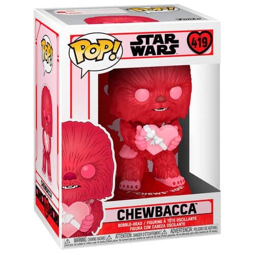 Figura POP Star Wars Valentines Cupid Chewbacca - Espadas y Más