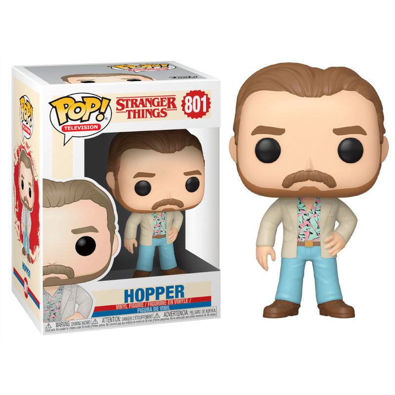 Figura POP Stranger Things 3 Hopper Date Night - Espadas y Más