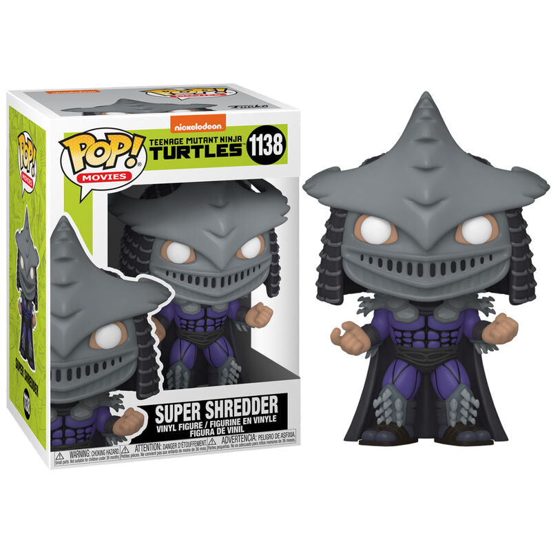 Figura POP Tortugas Ninja 2 Super Shredder - Espadas y Más