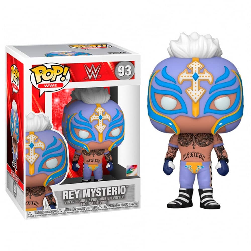 Figura POP WWE Rey Mysterio - Espadas y Más