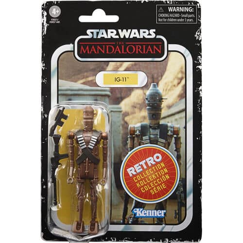 Figura Retro Ig-11 Mandalorian Star Wars 9cm - Espadas y Más