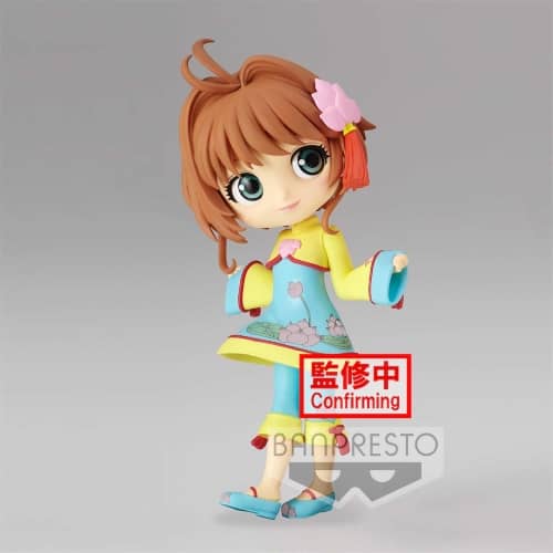 Figura Sakura Kinomoto Ver.B Cardcaptor Sakura Clear Card Q posket 14cm - Espadas y Más