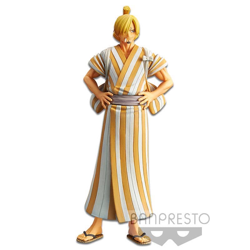 Figura Sanji Wanokuni The Grandline Men One Piece 17cm - Espadas y Más