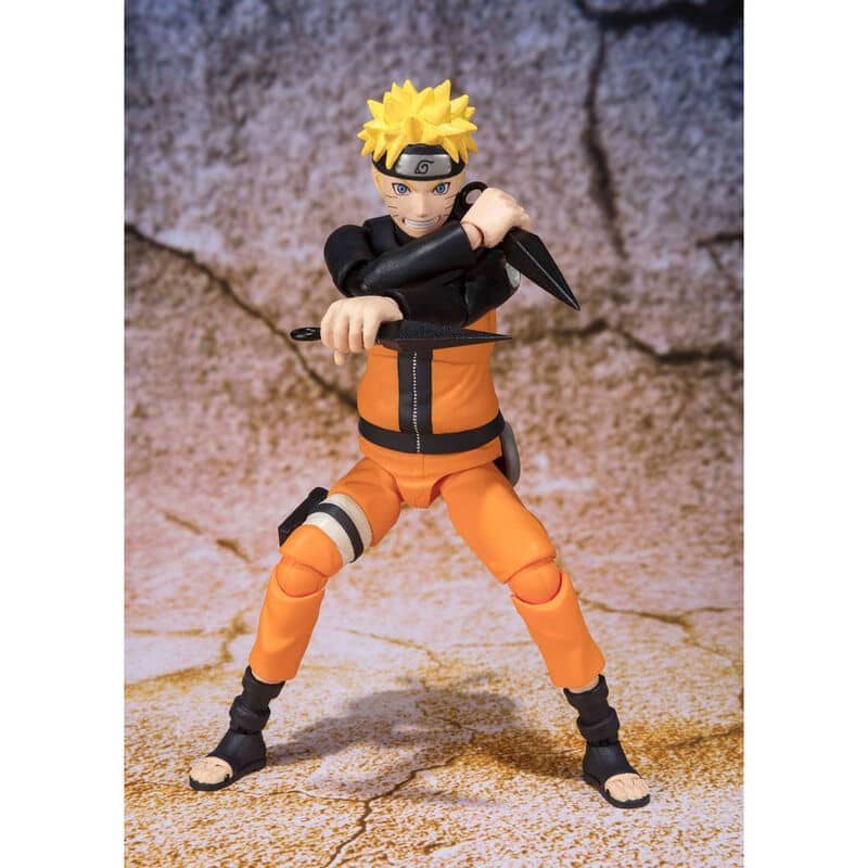 Figura SH Figuarts Naruto Uzumaki Best Selection Naruto Shippuden 14cm - Espadas y Más