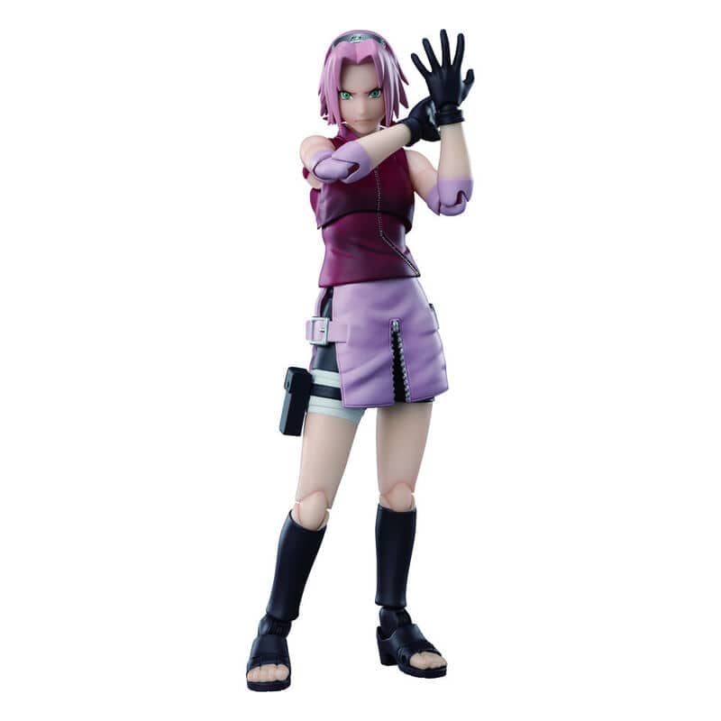 Figura SH Figuarts Sakura Haruno Inheritor Tsunades Indominable Naruto Shippuden 14cm - Espadas y Más