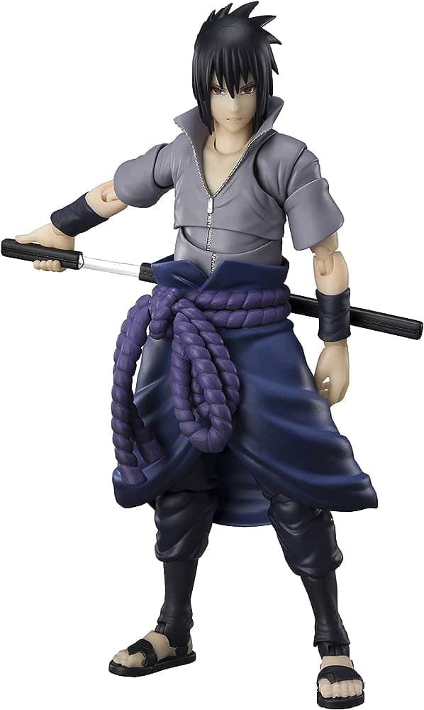 Figura SH Figuarts Sasuke Uchiba He Who Bears All Hatred Naruto Shippuden 15cm - Espadas y Más