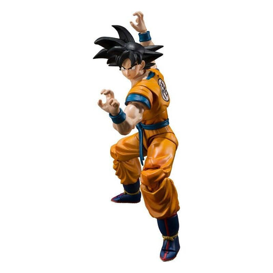 Figura SH Figuarts Son Goku Super Hero Dragon Ball Super 14cm - Espadas y Más
