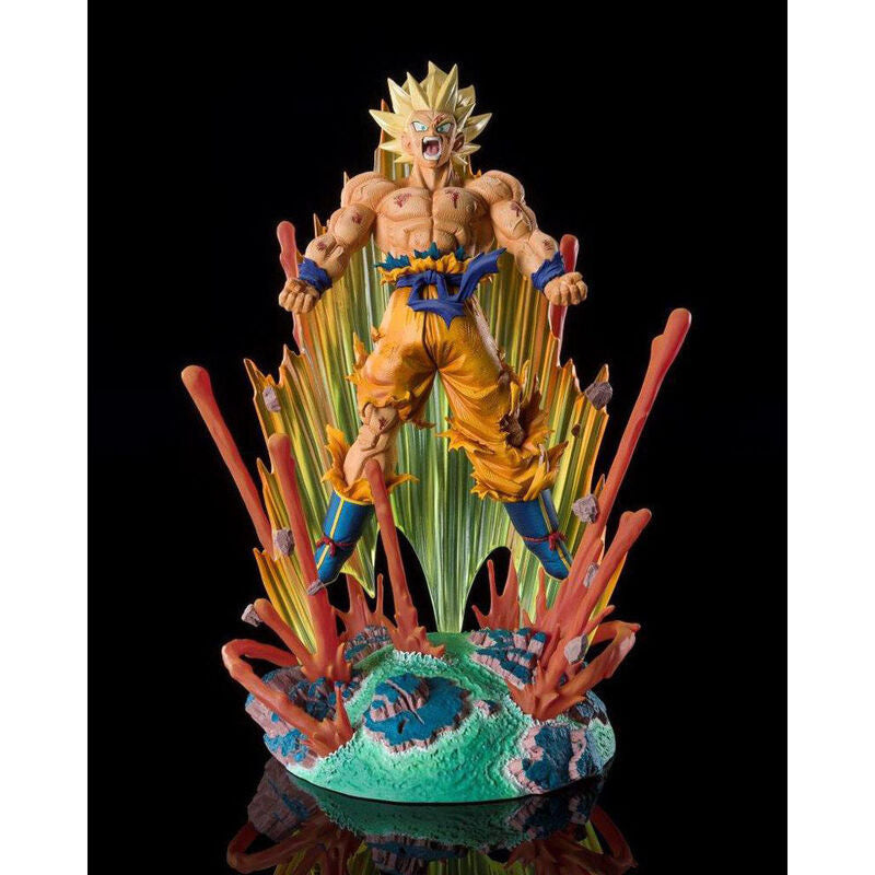 Figura SH Figuarts Super Saiyan Son Goku Talking About Krillin Dragon Ball Z 27cm - Espadas y Más