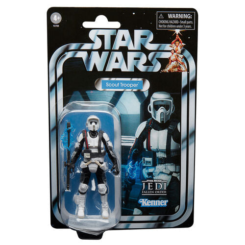 Figura Shock Scout Trooper Star Wars Jedi Fallen 9,5cm - Espadas y Más