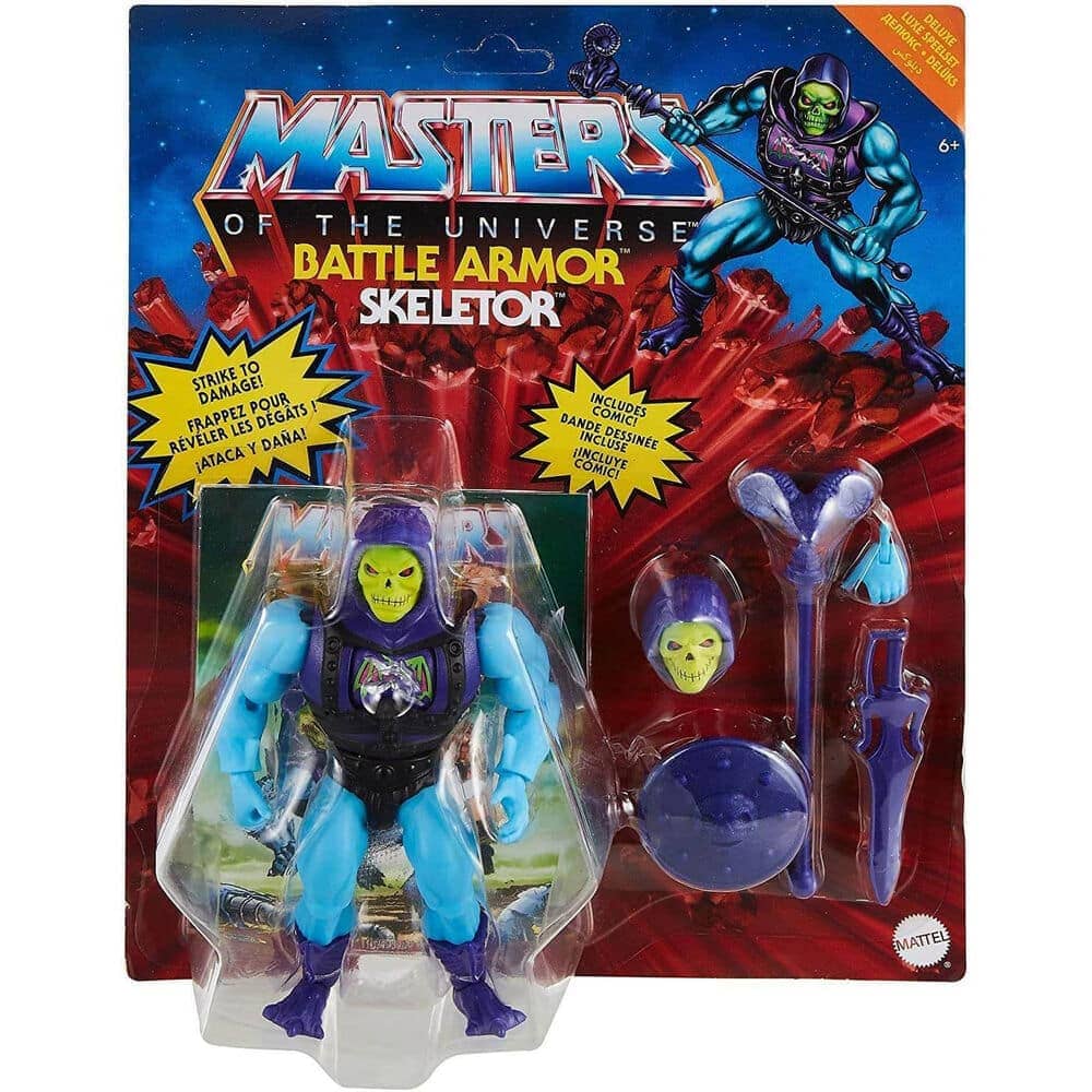 Figura Skeletor Masters of the Universe Origins 14cm - Espadas y Más