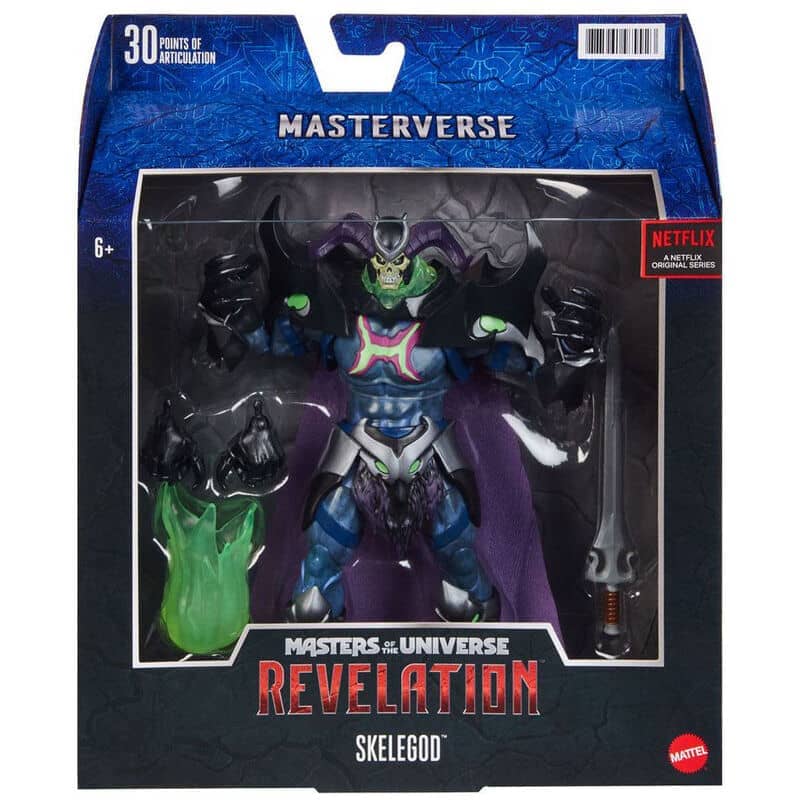 Figura Skeletor Masters of the Universe - Revelation 23cm - Espadas y Más