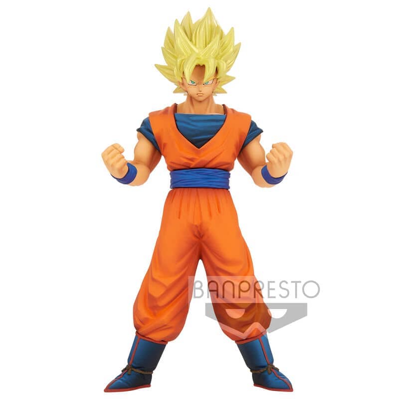 Figura Son Goku Burning Fighters vol. 1 Dragon Ball Z 16cm - Espadas y Más