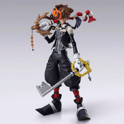 Figura Sora Halloween Town Ver. Kingdom Hearts II Bring Arts Disney 15cm - Espadas y Más