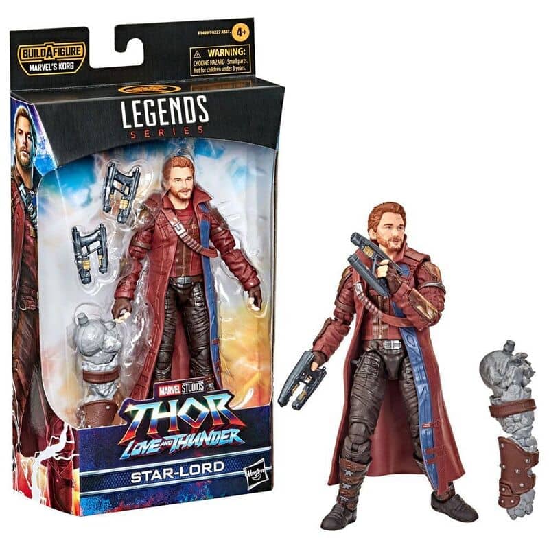 Figura Star Lord Thor Love and Thunder Marvel Legends 15cm - Espadas y Más
