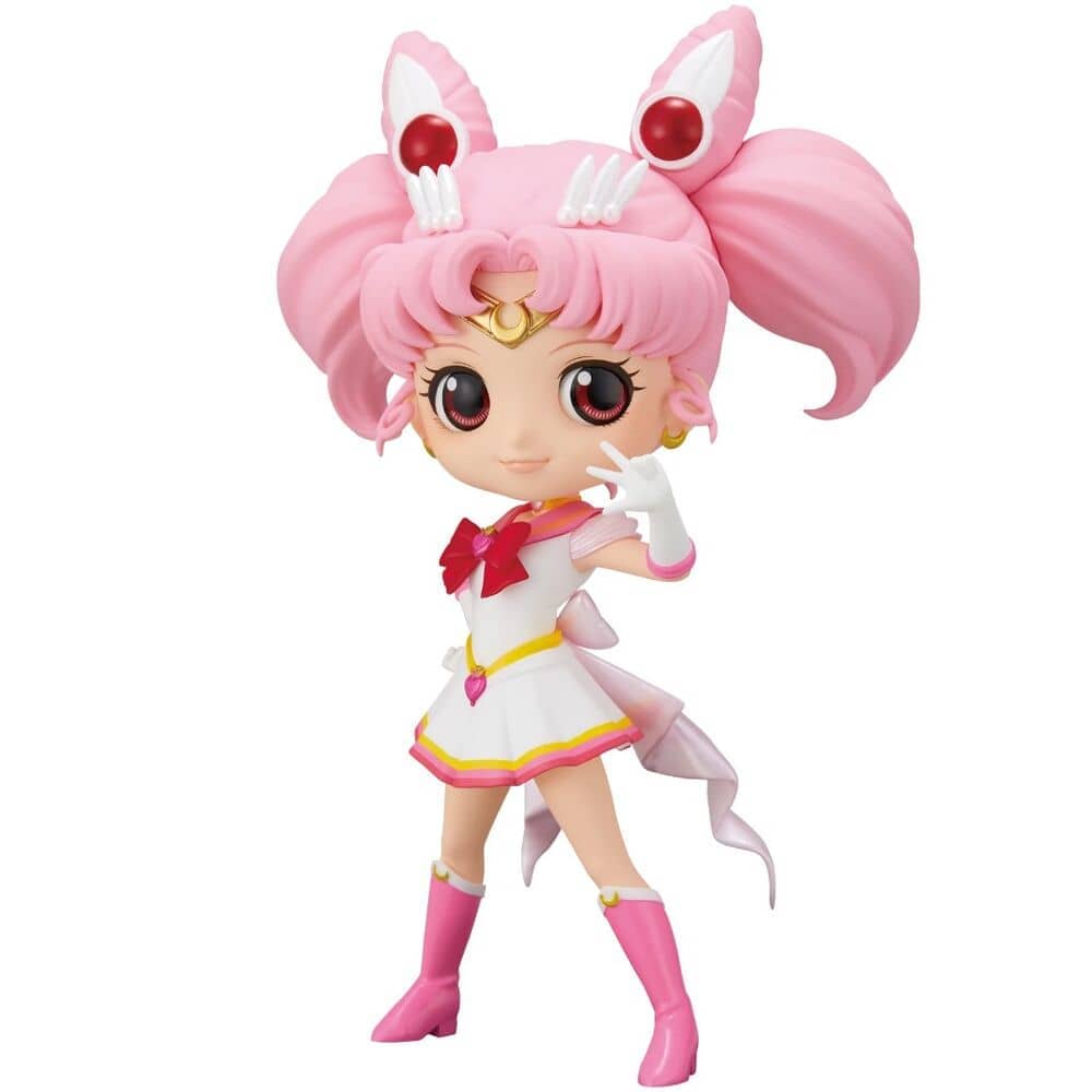 Figura Super Sailor Chibi Moon Sailor Moon Eternal The Movie A Q Posket 14cm - Espadas y Más