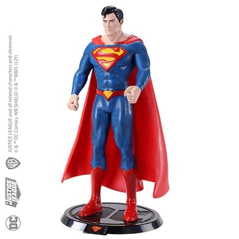 Figura Superman - Toyllectible Bendyfigs - DC comics NN4403 - Espadas y Más