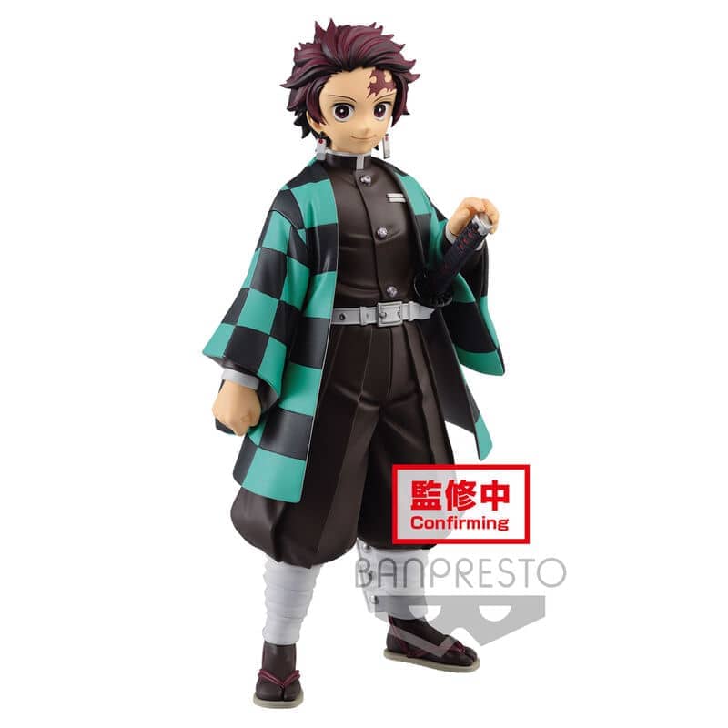 Figura Tanjiro Kamado Demon Slayer Kimetsu no Yaiba 24cm - Espadas y Más