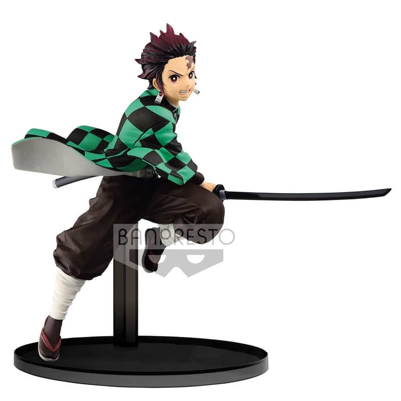 Figura Tanjiro Kamado Vibration Stars Kimetsu no Yaiba 15cm - Espadas y Más