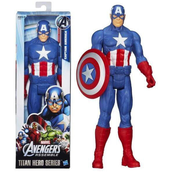 Figura Titan Capitan America Vengadores Avengers Marvel 30cm - Espadas y Más