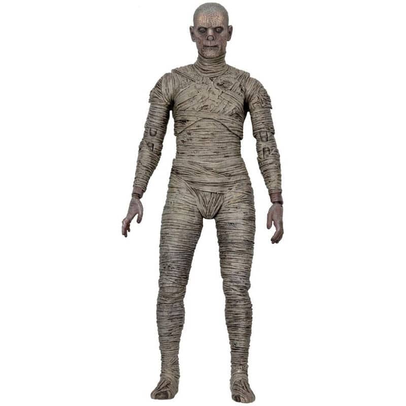 Figura Ultimate Mummy Scale Action Universal Monster 18cm - Espadas y Más