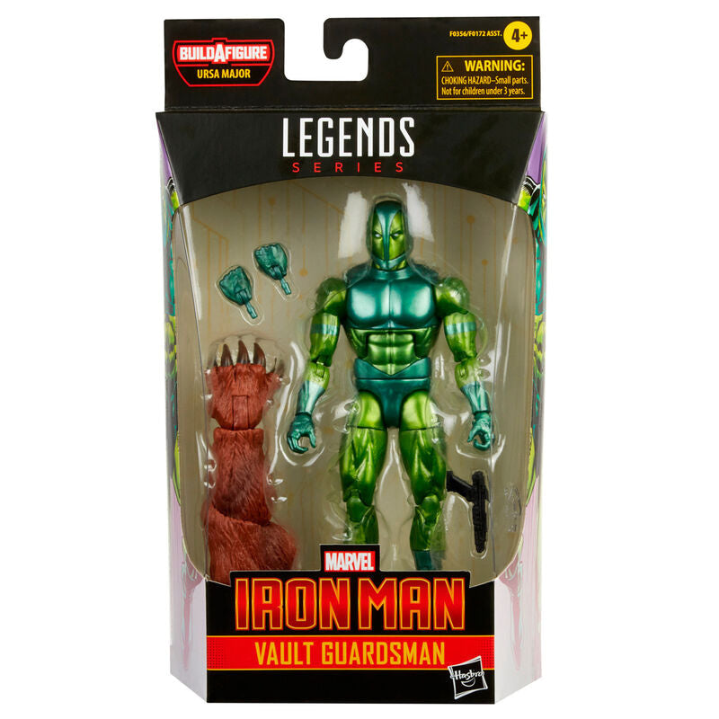Figura Vault Guardsman Iron Man Marvel Legends Series 15cm - Espadas y Más