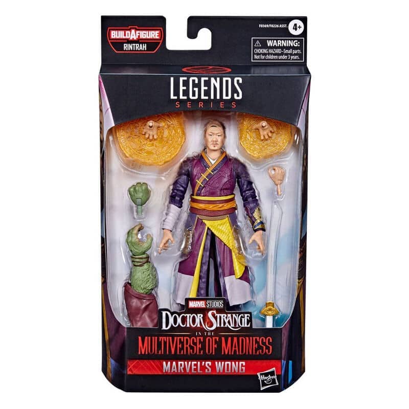 Figura Wong Doctor Strange Multiverse of Madness Marvel Legends 15cm - Espadas y Más