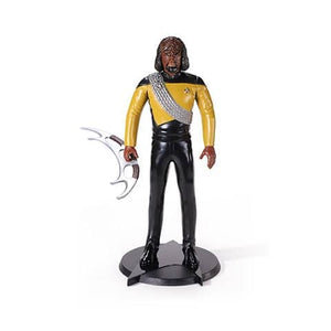 Figura Worf - Bendyfigs - Star Trek The Next Generation NN1507 - Espadas y Más