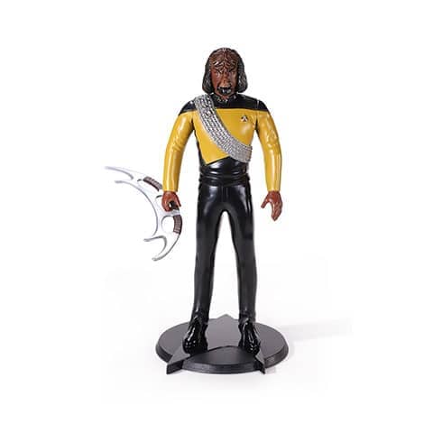 Figura Worf - Bendyfigs - Star Trek The Next Generation NN1507 - Espadas y Más